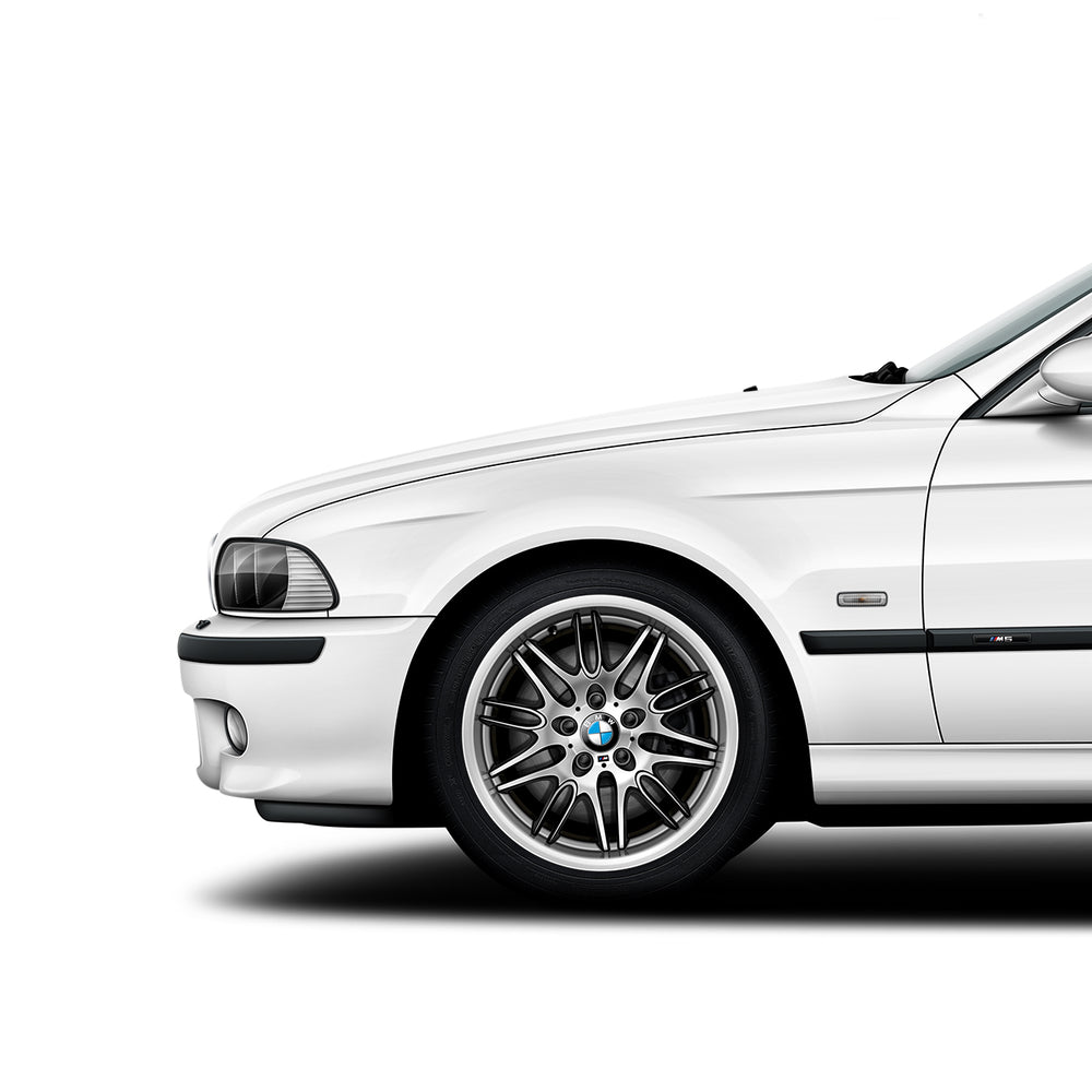 BMW M5 Poster Evolution Generations - E39