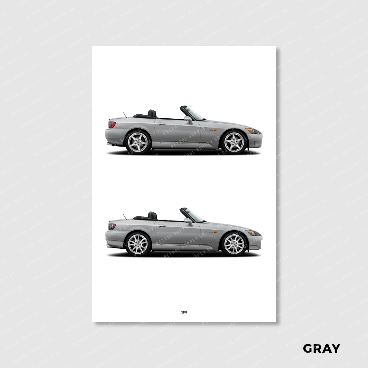 Honda S2000 Evolution Generations Poster