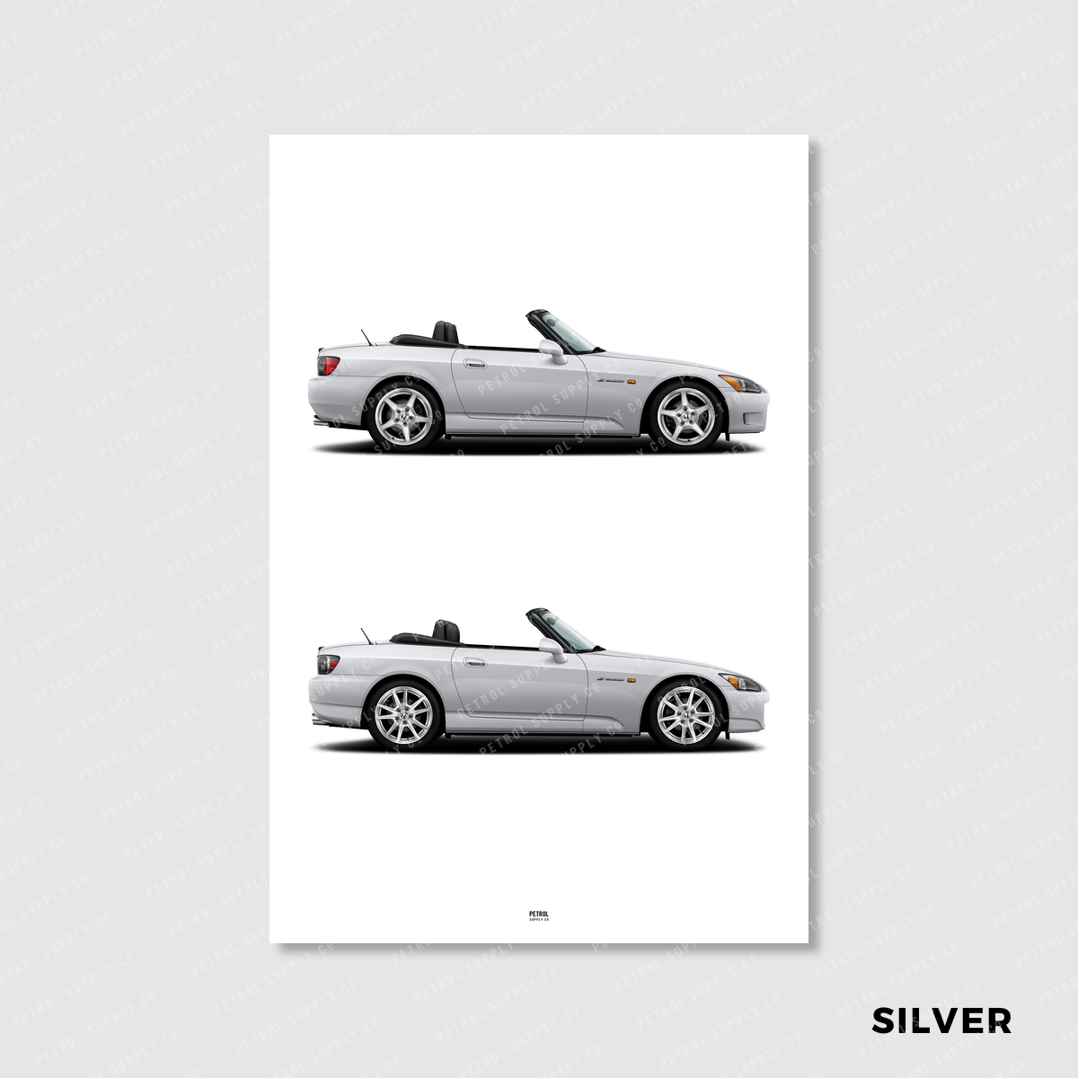 Honda S2000 Evolution Generations Poster