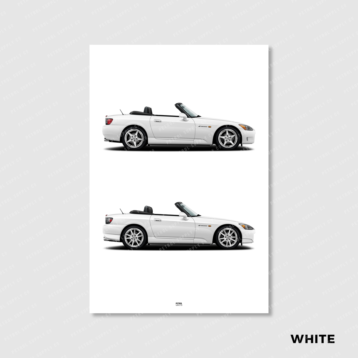 Honda S2000 Evolution Generations Poster