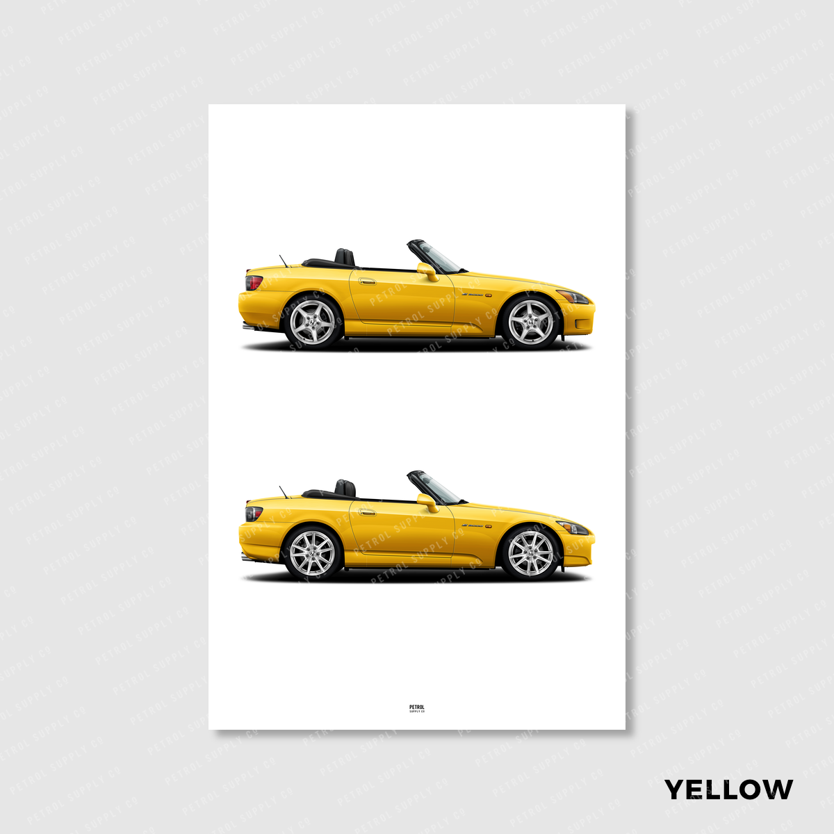 Honda S2000 Evolution Generations Poster