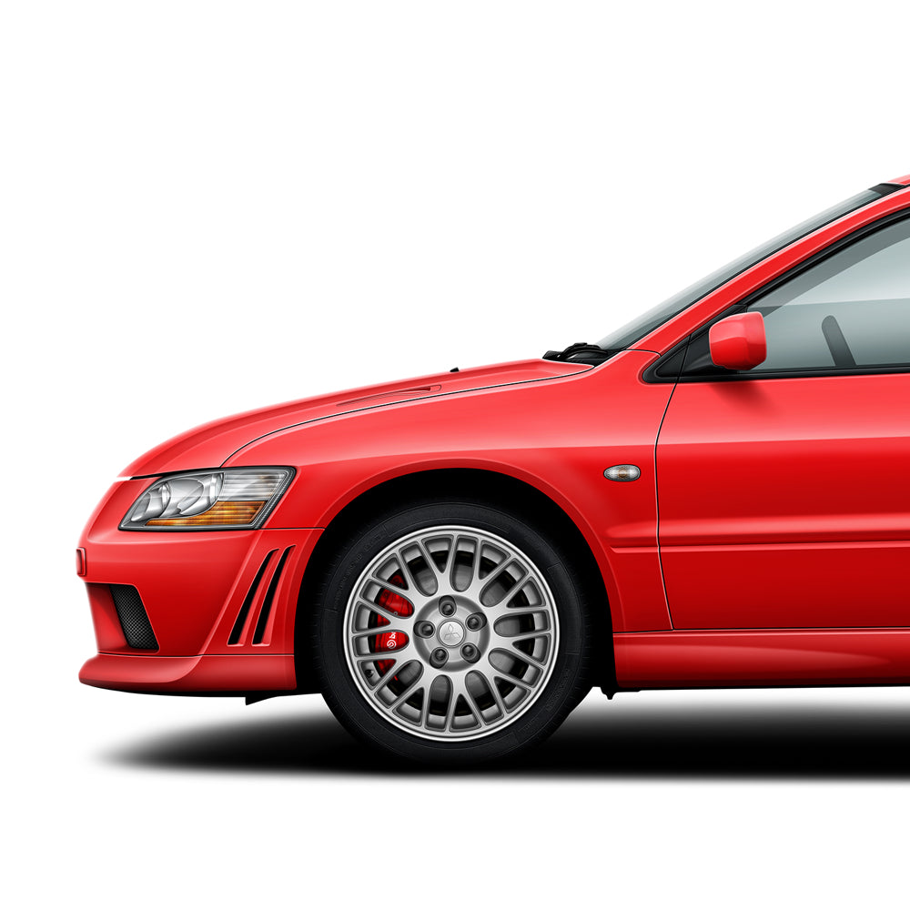 Mitsubishi Lancer Evo Poster Evolution Generations - CT9A