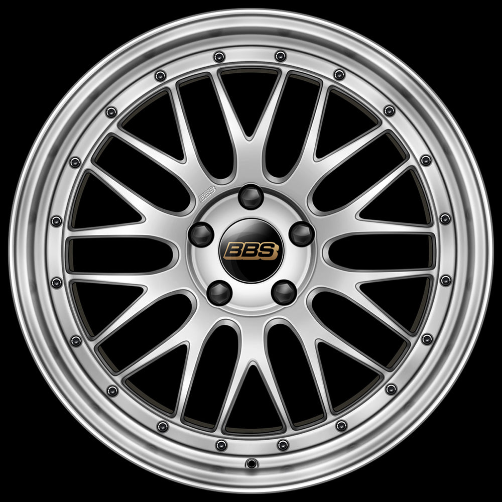 Modern Classic Wheels automotive art print - BBS LM