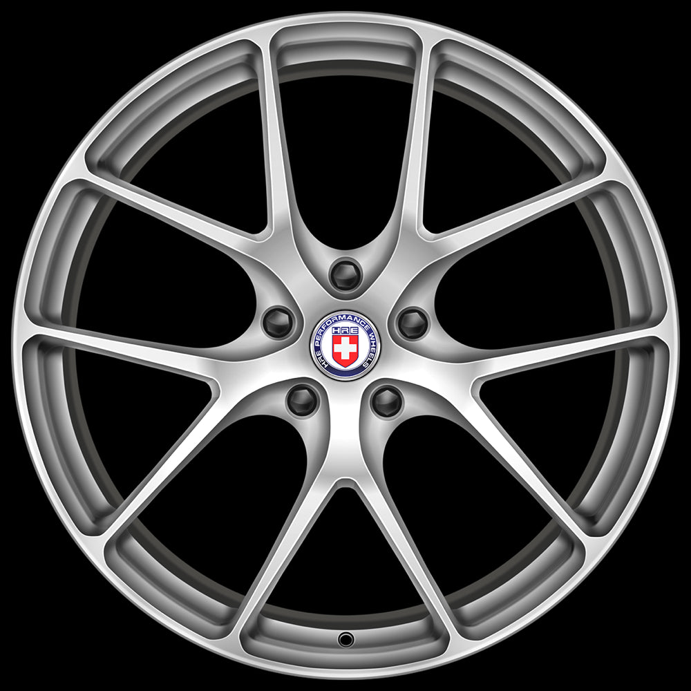 Modern Classic Wheels automotive art print - HRE P101