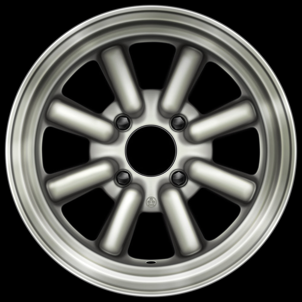 Vintage Wheels automotive art print - RS Watanabe R-Type
