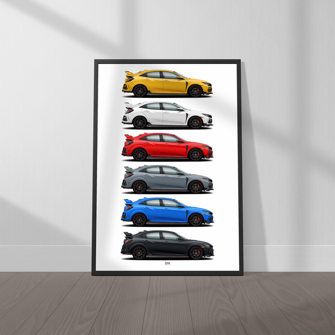 Honda Civic Type R (FK8) Colors Poster – Petrol Supply Co.