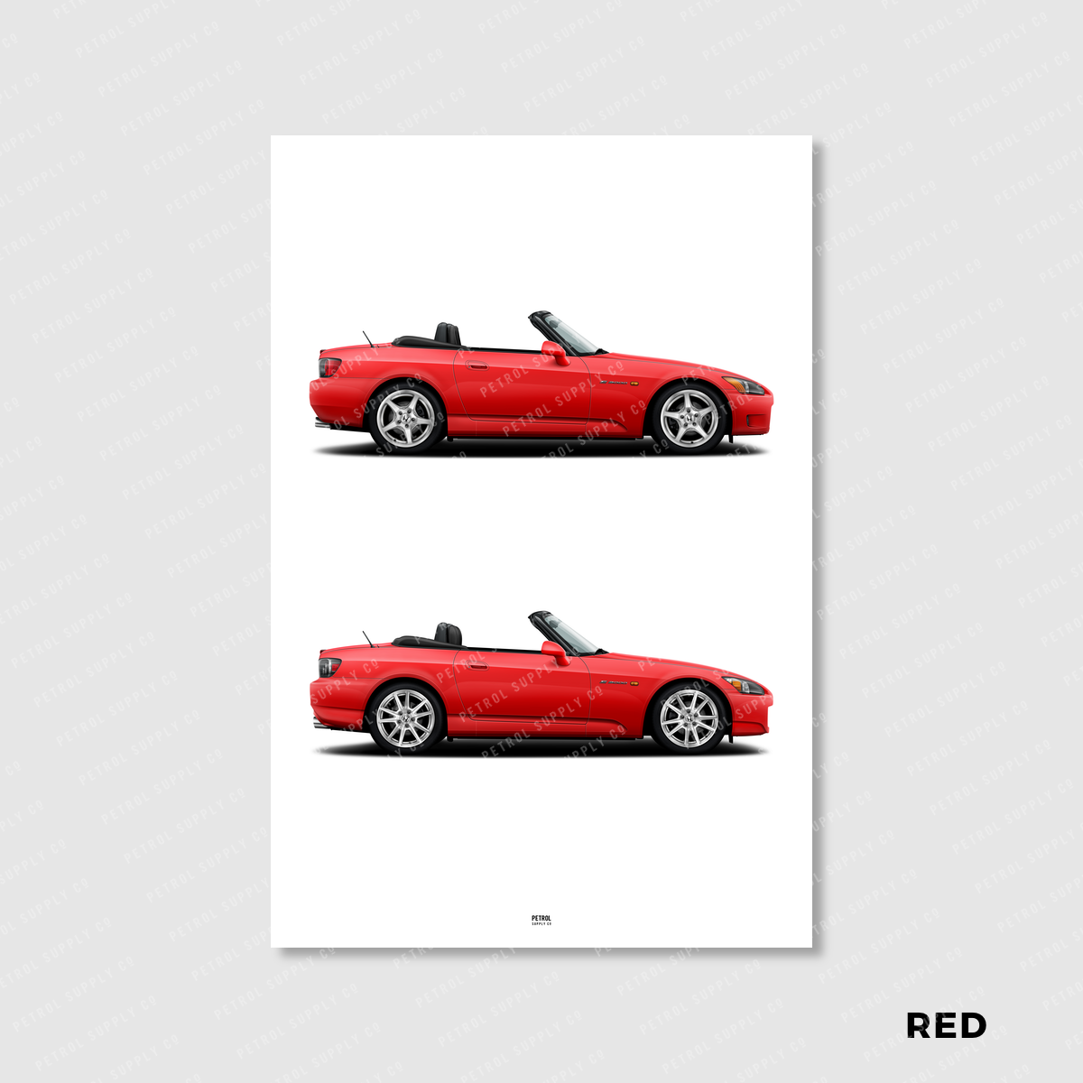 S2000 Generations Honda S2000 Evolution Generations Poster – Petrol Supply Co.