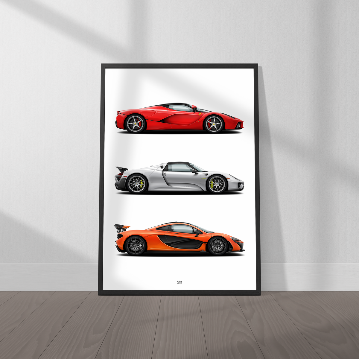 Hypercar Holy Trinity Poster