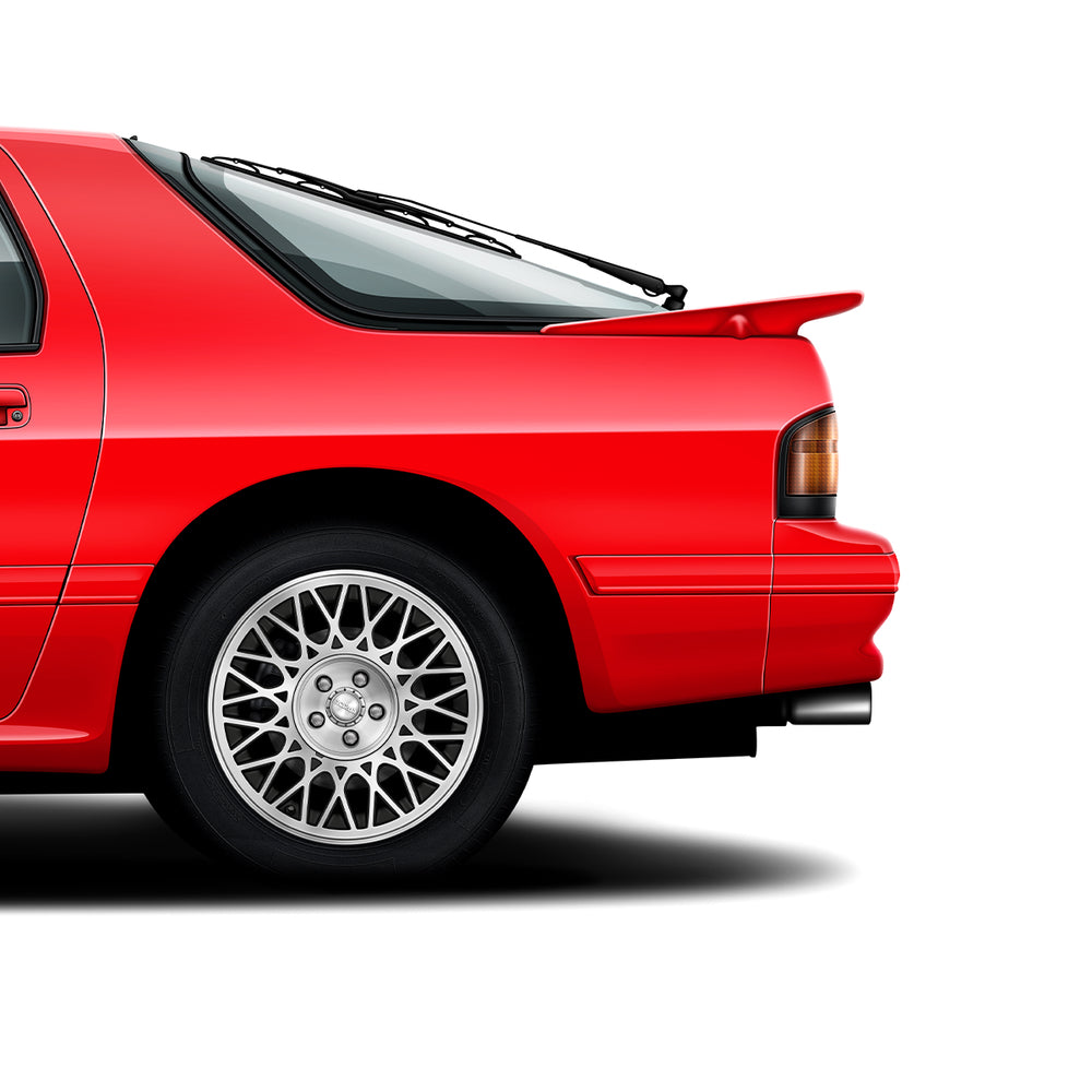 Mazda RX7 Poster Evolution Generations - FC