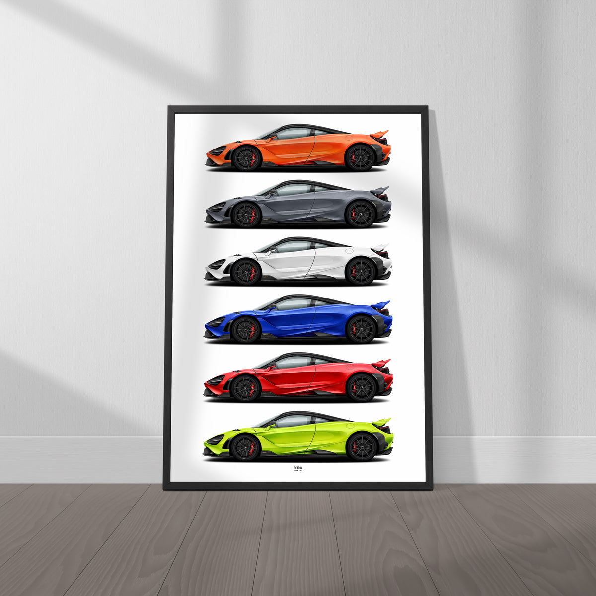McLaren 765LT Colors poster