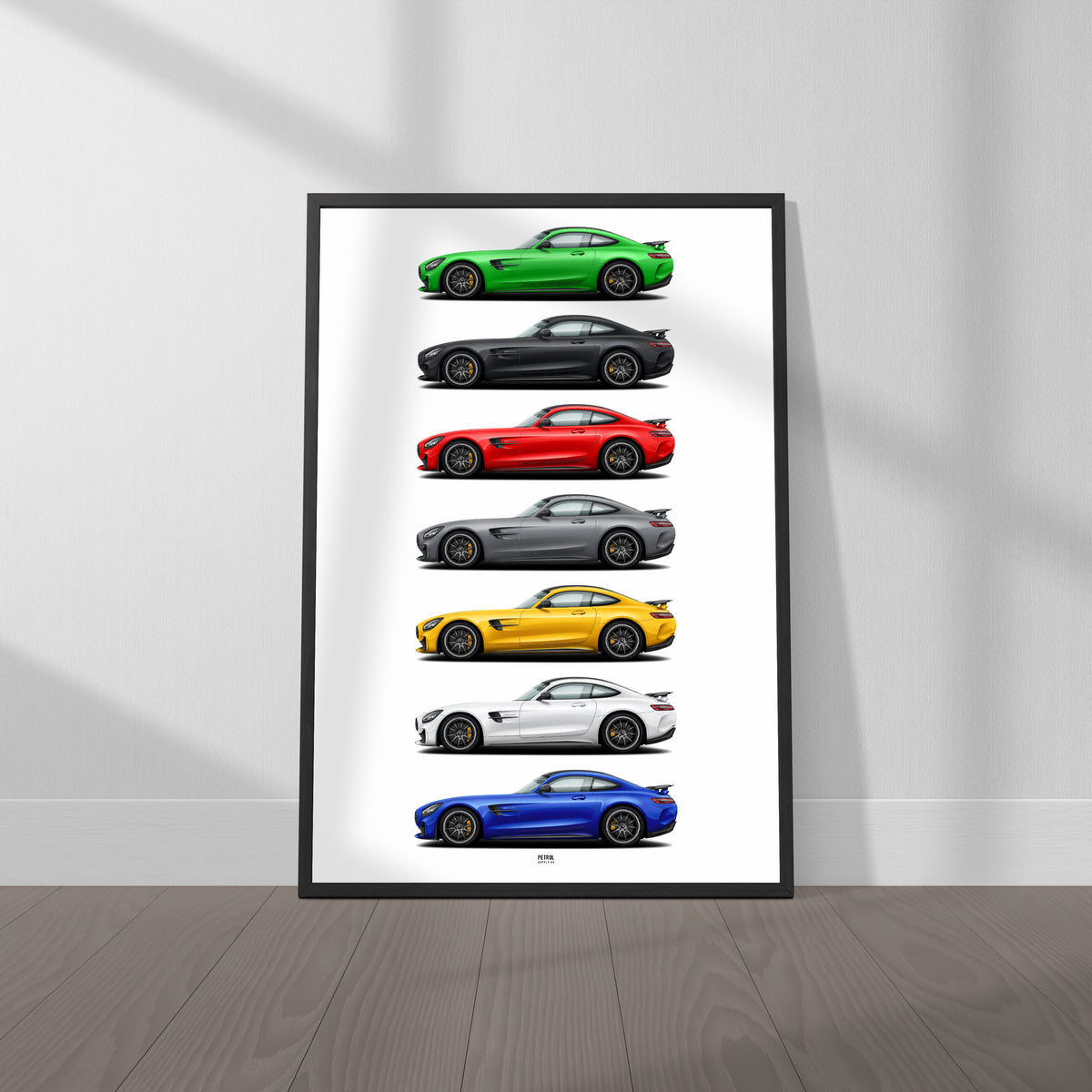 Mercedes-AMG GT R Colors poster