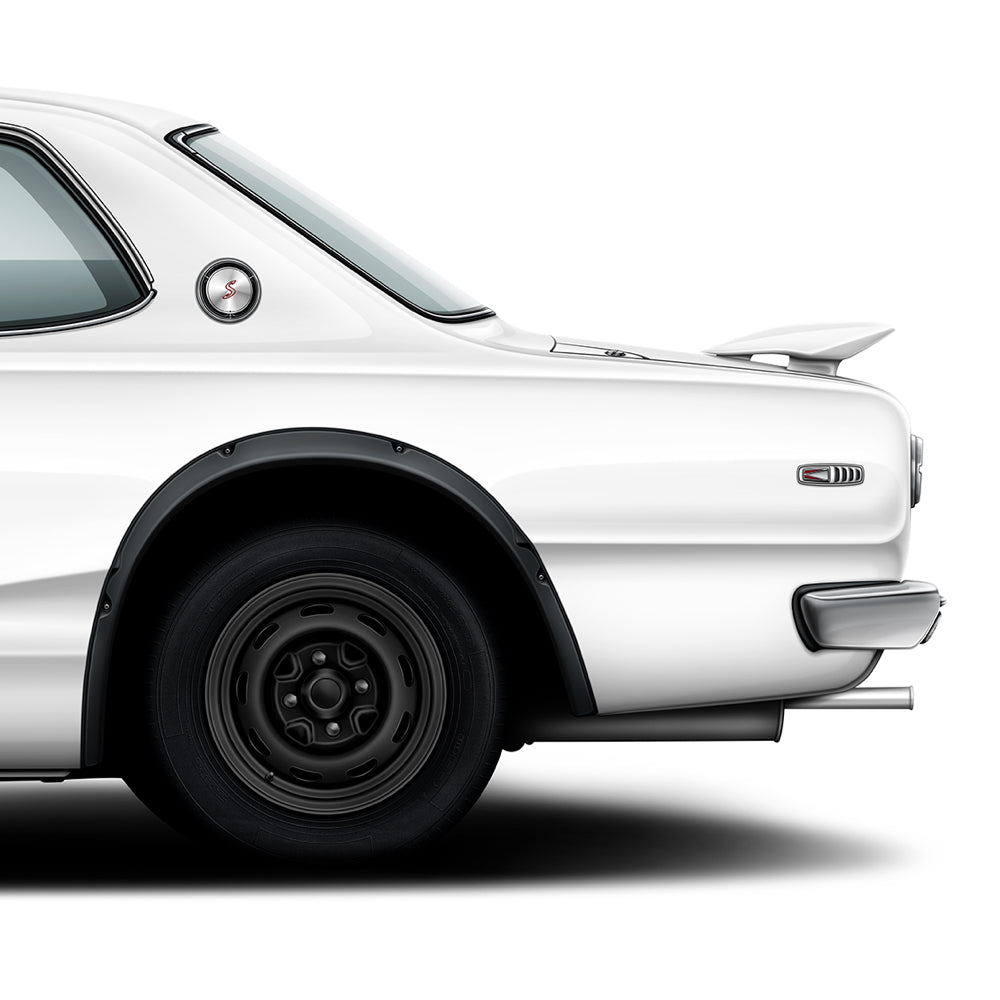 Nissan GT-R Poster Evolution Generations - KPGC10