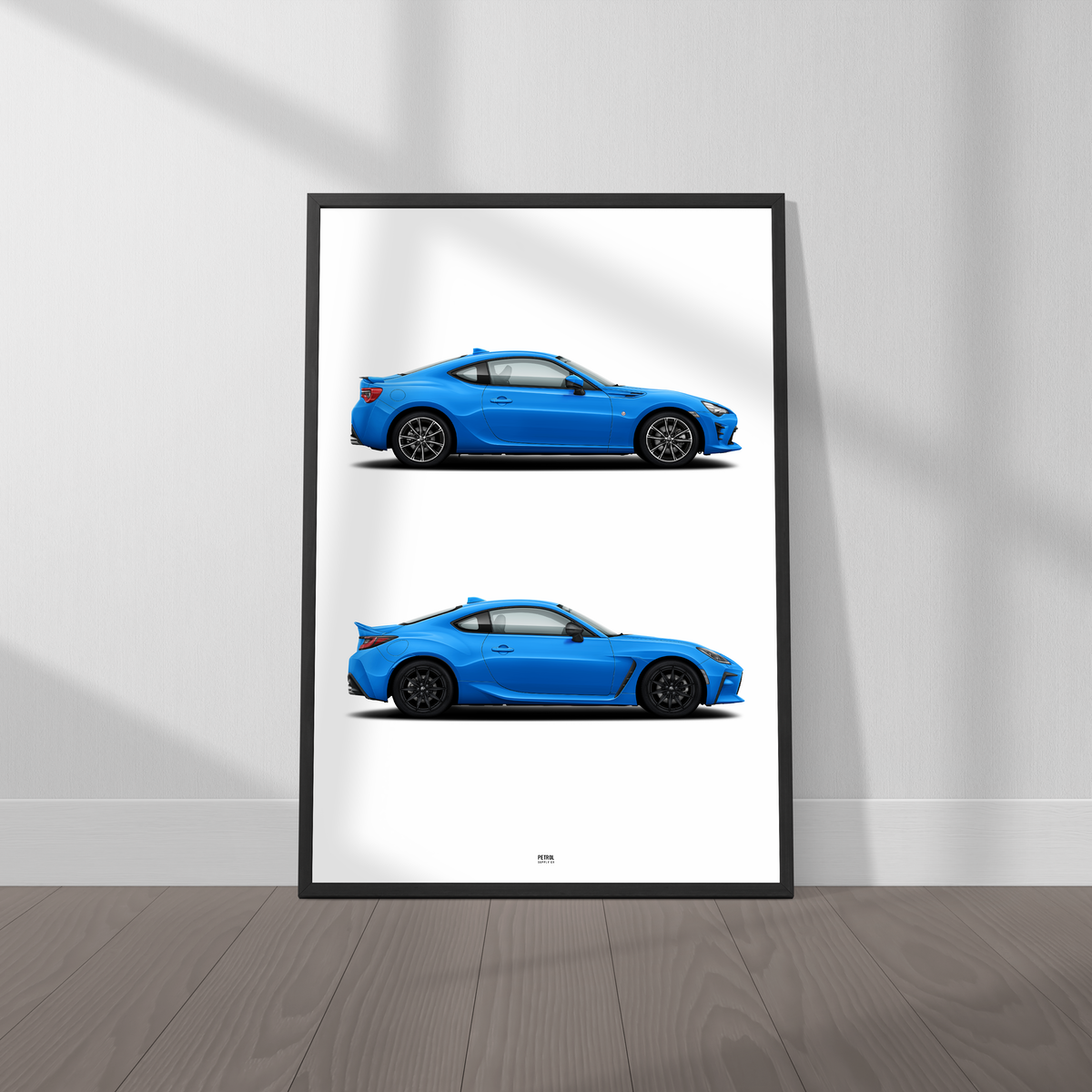 Toyota 86 Evolution Generations Poster