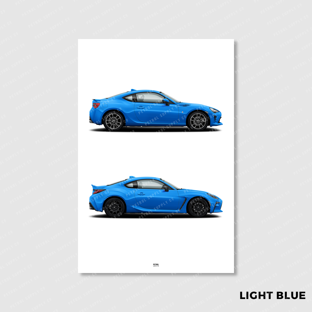 Toyota 86 Evolution Generations Poster