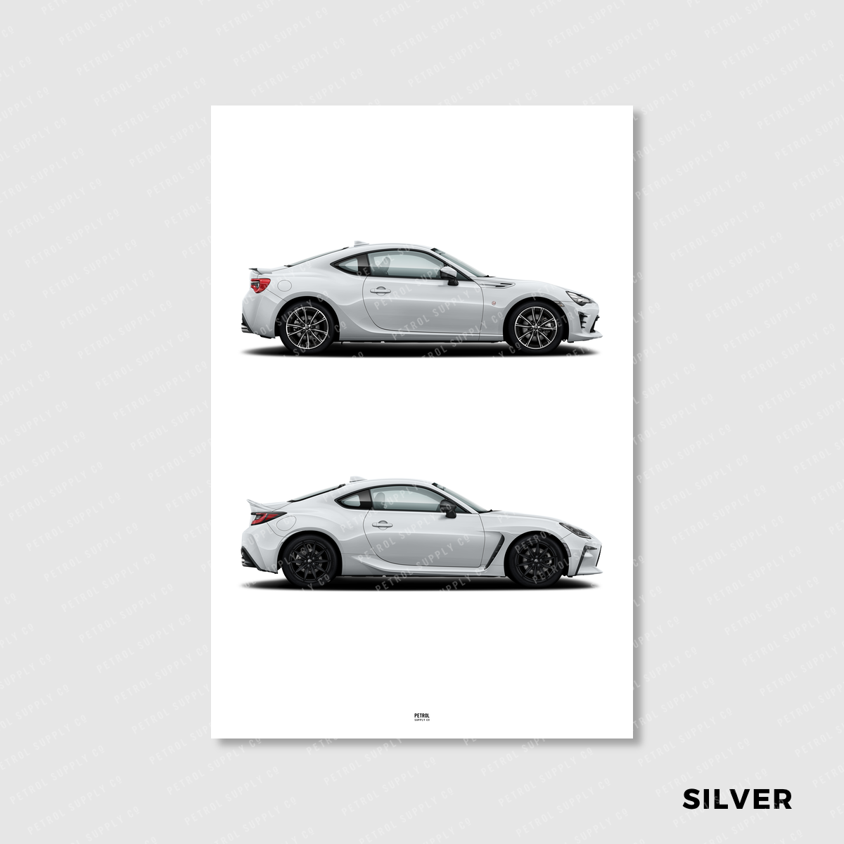 Toyota 86 Evolution Generations Poster